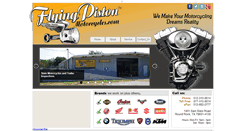 Desktop Screenshot of flyingpistonmotorcycles.com